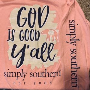 Simply Southern long sleeve T-shirt size Medium